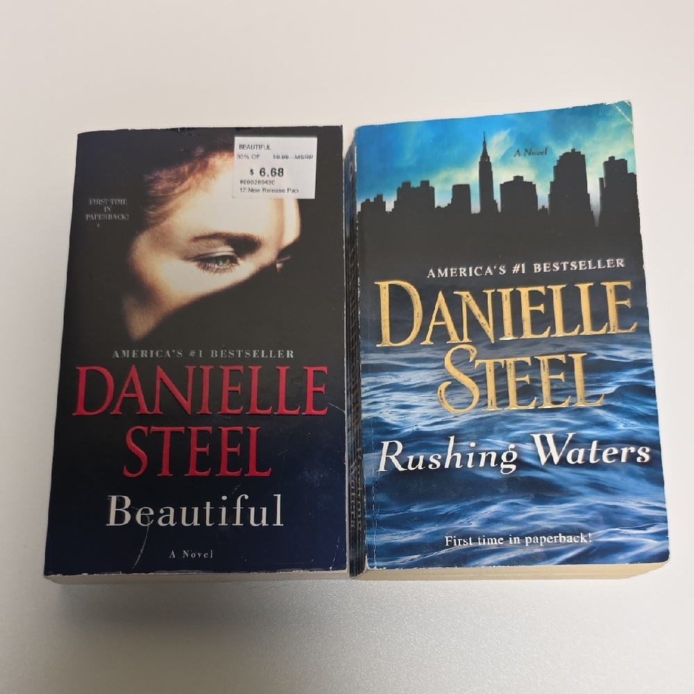 Danielle Steel Novel Set - Beautiful & Rushing Waters